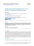 Application of Electromagnetic Waves in Cancer Treatment by