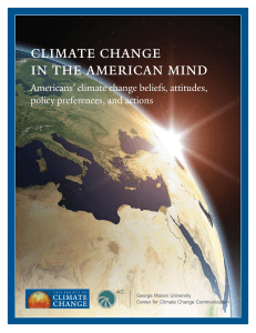 climate change in the american mind