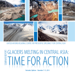GLACIERS MELTING IN CENTRAL ASIA: