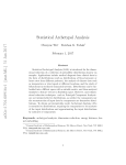 Statistical Archetypal Analysis arXiv:1701.08916v1 [stat.ML] 31 Jan