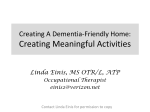 Creating Meaningful Activities