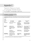 Appendix C - Pearson Custom