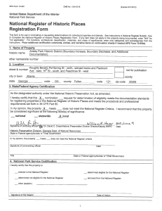 National Register of Historic Places Registration Form