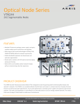 PDF VTN244 2x2 Optical Node Data Sheet
