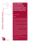 the growth effects of eu cohesion policy: a meta-analysis