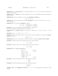 Josh Buli MATH 008A - Lecture Notes 1 2014 Definition 0.1. The