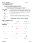 TWO-STEP EQUATIONS 4n = 2n + 8 4n = 2n + 8 - 2n