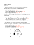 Problem Set 3 Answers Genetics 371 Winter 2010 1. A husband and