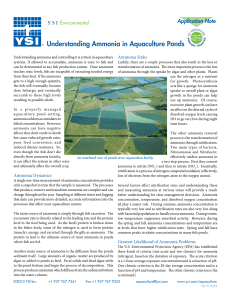 A585 Understanding Ammonia in Aquaculture Ponds