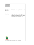 COURSE GUIDE CHM 292 Practical Chemistry IV