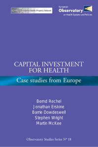 Capital Investment for Health - WHO/Europe