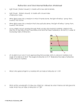 Refraction and Total Internal Reflection Worksheet