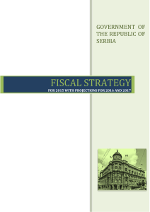 Fiscal Strategy 2015