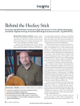 Behind the Hockey Stick - Page Contact: