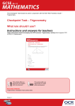 (Trigonometry) Checkpoint Task