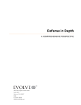 Evolve IP - Defense in Depth