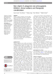 Non-vitamin K antagonist oral anticoagulants (NOACs): clinical