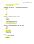 BY124 SI – Mock Exam II (Ch. 31-34) 1 1. Fungi: a. Are