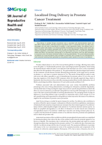 Localized Drug Delivery in Prostate Cancer Treatment