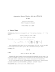 Apprentice Linear Algebra, 3rd day, 07/06/05