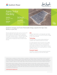 Apex Solar Facility