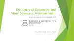Dictionary of Optometry and Visual Science v. Michel Millodot