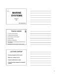 marine systems