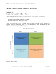 Module 6 Social Protests and Social Movements Lecture 32 Social