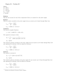 Chapter 28 Problem 20 † Given R = 470 Ω C = 10 µF L = 750 mH
