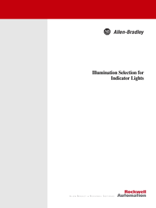 Illumination Selection for Indicator Lights