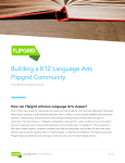 Building a K12 Language Arts Flipgrid Community