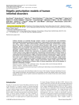 Edgetic perturbation models of human inherited disorders, Mol Syst