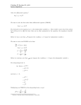 Calculus II, Section 9.5, #10 Linear Equations Solve the differential