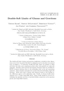 Double-Soft Limits of Gluons and Gravitons