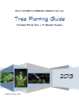 Tree Planting Guide - South Shore Watershed Association (SSWA)