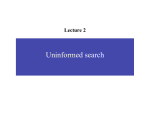 Uninformed search