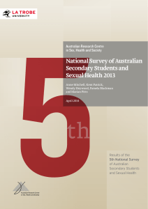National Survey of Australian Secondary Students and