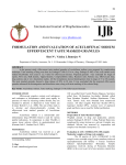 formulation and evaluation of aceclofenac sodium effervescent taste