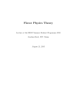 Flavor Physics Theory - DESY
