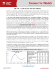 US GDP – Fourth Quarter 2016 Third Estimate