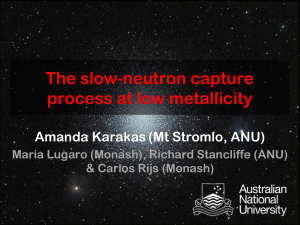 The slow-neutron capture process at low metallicity