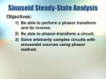 Sinusoid Steady-State Analysis