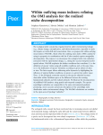 Within outlying mean indexes: refining the OMI analysis for