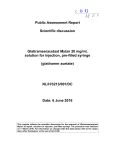 Public Assessment Report Scientific discussion Glatirameeracetaat