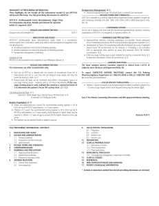 HIGHLIGHTS OF PRESCRIBING INFORMATION