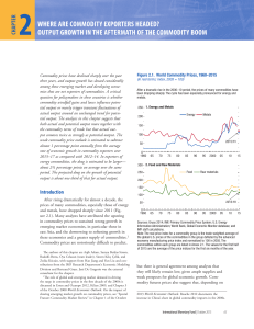 Chapter 2. Where Are Commodity Exporters Headed? Output