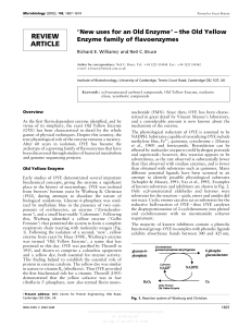 REVIEW ARTICLE `New uses for an Old Enzyme