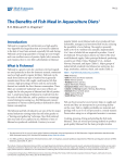The Benefits of Fish Meal in Aquaculture Diets - EDIS