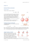 Lecture 14 Rotational Motion - G.