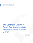 The Continued Growth of Family Remittances to Latin America and